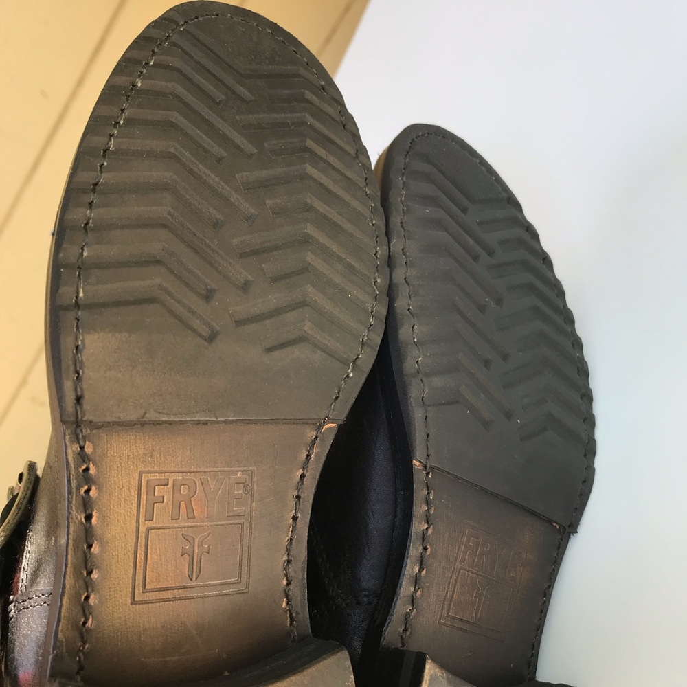 NEW Frye Veronica brown/black calf hair boots - Picture 8 of 8